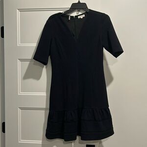Rebecca Taylor navy blue dress 8